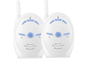 01 Baby Monitor, Durable Baby Sound Reminder Monitor, Baby Monitor Audio Only, for Home Babyroom(British standard 110-240V, Transl)