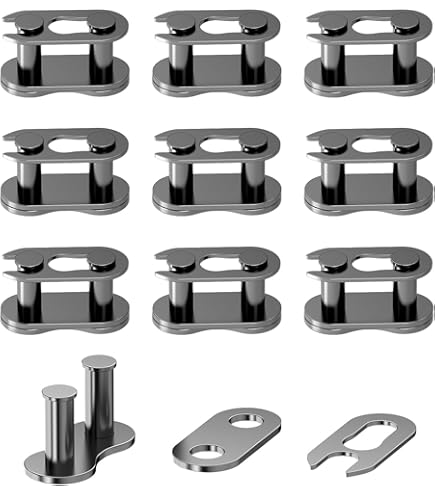 Roller Chain Offset Link #420, 6 Pieces 420 Chain Half Link - View #5