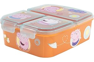 Stor SANDWICHERA con Compartimentos | Varias LICENCIAS Disponibles (Disney, Frozen, LOL, Patrulla Canina…)