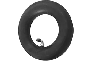 cyclingcolors Chambre à air 10x2" (250x50) valve coudée Schrader 90/90° universelle poussette chariot vélo roue