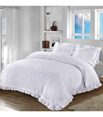 Set Copripiumino Floreale Per Letto Matrimoniale Bianco Floreale Giallo Ricamato Set Di Biancheria Da Letto Cottagecore Elegante Botanico Fiori Di Campo Francese Country Cottage Fresco Estate Fiore - 10