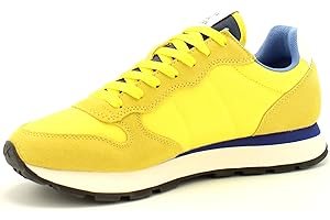 SUN68 Sneaker Running Tom Solid Suede/Nylon Giallo US24SU14 Z34101
