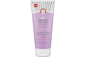 First Aid Beauty KP Bump Eraser Gommage Corporel Exfoliant – Exfoliant pour Bosses + Peau de Poulet due à la Kératose Pilaire avec 10% AHA (Acides Glycolique + Lactique) – Grand Tube, 283,5 g