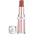 L'Oreal Paris Lipstick, Balm-In-Lipstick, Keep Lips Hydrated and Smooth, Natural-Looking Shiny Finish, Glow Paradise, 191 Nude Heaven?