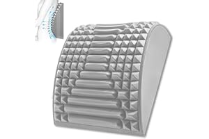 AOMANTIC SARL Refresh - Neck & Back Stretcher, Barella per Collo e Schiena, Stretching del Collo e della Schiena, Cuscino Lombare Ortopedico, Disco a più Livelli per Ernia Disco Scoliosi