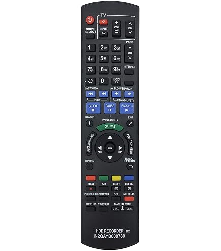 Replacement Remote Control for Panasonic N2QAYB000752 TV Remote