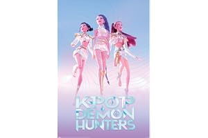 Pyramid International K-POP DEMON HUNTERS (HUNTRIX) MAXI POSTER 90cm x 60cm Maxi Poster – Unframed K-Pop Wall Art Poster for Home, Bedroom, or Studio