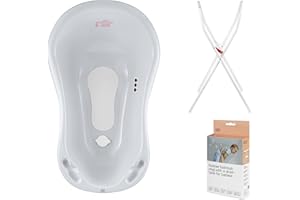 Hylat Baby Ensemble de baignoire pour bébé avec support - pour les nouveau-nés et les bébés - stable et confortable