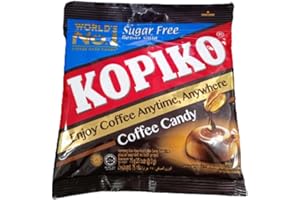 TUNEZ Kopiko Café Bonbon Sans Sucre 75g (2,65 Oz)