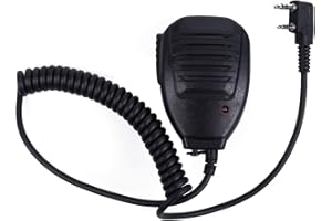 Mengshen Microfono Mic Original Portable Microphone Speaker Compatible with UV-5R BF-888S Walkie Talkie Transmitter-Receiver portatif Radio