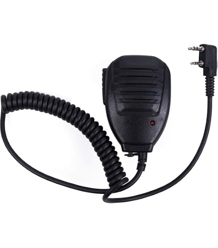 Microphone Haut-parleur Pour Talkie-walkie Motorola GP328 Etc. - IP54 - Prise Jack 3,5 Mm