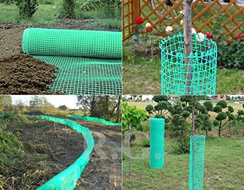 Gartennetz Mschengewebe Kunststoffzaun Beetschutz Schutznetz Baumnetz Höhe 40cm (50 Meter) - 5
