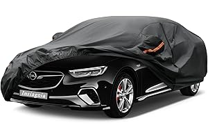 Telo Copriauto, Kayme Copertura per Auto Impermeabile, Compatibile con 2008-2023 Opel Insignia, Anti UV Anti Vento Antipolvere a 7 Strati con Cerniera e in Cotone.(Consegna in 3-7 giorni)