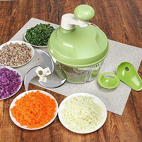 DCAE Hand Powered Food Processor, Mixer, Egg Beater and Spinner