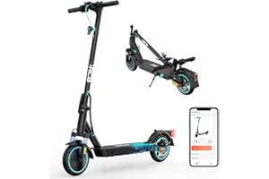 RCB Elektroroller,E-Scooter mit Straßenzulassung (ABE),Max.20km/h, Komfortable Stoßdämpfung,APP-Verbindung,Faltbar,Sicheres B