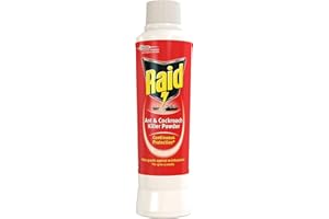 Raid Ant and Cockroach Killer Powder, Insect Killer For Indoor And Outdoor Use, Stops Reinfestation, 250g