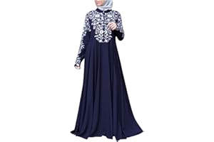 RISAHO Damen Kleid Muslimisches Muslimische Robe mit Hijab Muslimisches Kleid Mit Kapuze Robe Einfarbig Gebet Abaya Kleid Islamischer Naher Osten Dubai Türkei Arabische Muslim Kaftan Kleid Für Ramadan