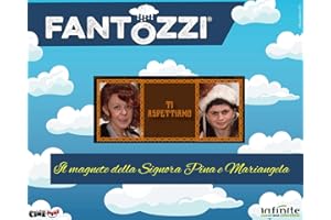 INFINITE STATUE FANTOZZI UGO - magnete per auto - TI ASPETTIAMO - con foto di Pina e Mariangela in PVC - lunghezza 12cm - Ragionier Ugo Fantozzi