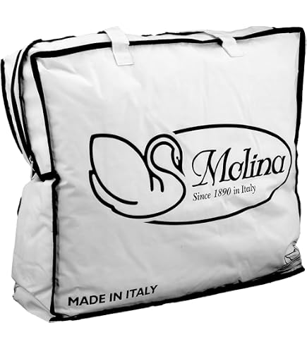 Daunex Piumino St.Moritz 4 Stagioni Duo 250x200 Cm – Imbottitura In Piumino Vergine Siberia 100%, Cotone, Power 780, Made In Italy