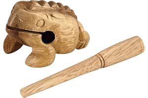 NINO® Percussion 2 1/4" Wood Frog Güiro, X-Small