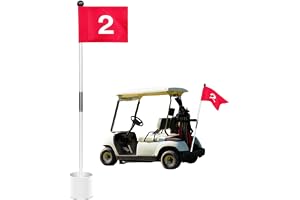 Golfflagga, golfhål och flaggor för trädgård, uteplats, putting-grön, golf-hålkopp och flagga för putting-övningar, med anslu