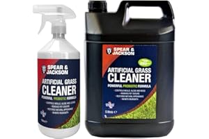 SPEAR AND JACKSON Spear & Jackson 5L plus 1L Probiotic Artificial Grass Cleaner Plus Deodoriser