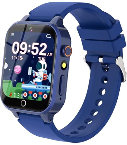 Montre Connectée Enfant 4G GPS Fenamor 1.83" Avec SIM SOS - Montre Téléphone Enfant Noir