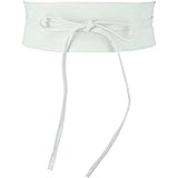FASHIONGEN - Cintura Obi da donna, cintura Obi larga, similpelle in Poylurethane, alta qualità, MICA