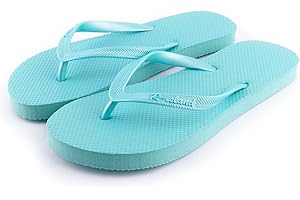 R-ISLAND Flip-Flop Tongs d'été pour femme, adulte, pour la plage, la piscine, la maison.