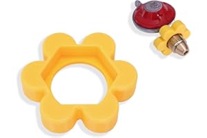 Decoralin Heavy Duty Gas Regulator Spanner Adapter 30mm Propane Butane Bottle Cylinder Regulator Caravan Motorhome