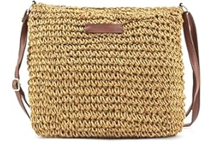 MODELISA - Bolso Bandolera Paja Casual Verano Mujer