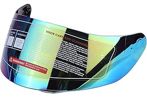 Dioche AGV K1 Tinted Visor, Helmet Visor, Motorcycle Helmet Visor Lens Windshield Replacement for AGV K5 K3SV (Colored)