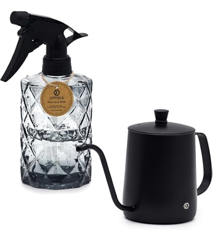 Feinsprühflasche 350 Ml - Für Pflanzen, Haare & Make-up - Ergonomischer Griff - Leckagesicher - ABS