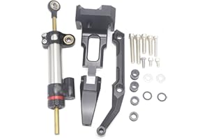 TAKOIL per Yama&ha FJ09 per Tracer 900 MT-09 2015 2016 2017 2018 2019 Accessori Moto Top Sterzo Stabilizzare (Color : A)