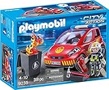 Parabrisas extraíble Playmobil Bomberos- Coche, única (9235)