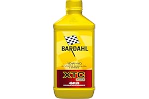 Bardahl - Olio Motore XTC C60 10W-40 OFF-ROAD per Moto 4 Tempi, Contrasta la Formazione dei Depositi Garantendo la Massima Pulizia del Motore, 100% Sintetico, 1 Litro