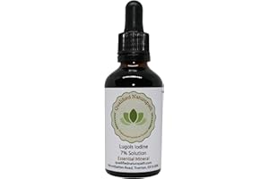 QUALIFIED NATUROPATH - PROFESSIONAL PRACTITIONER PRODUCTS Lugols Iodine Solution 7% - 60ml - with Glass Pipette