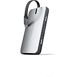 SATECHI Adattatore Multifunzione USB-C, Hub USB-C 9-In-1, Adattatore Multiporta On-The-Go - Per Macbook Pro/Air M2/M1, iPad P