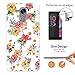 Produktbild 001675 - Cute Colourful Aloha Hawaii Kauai Flower Design HUAWEI Y7 Prime 5.5" Fashion Trend Leichtgewicht Hülle Ultra Slim 0.3MM Kunststoff Kanten und Rückseite Protection Hülle - Clear