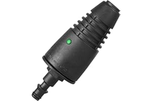 HUGWAIT Ugello Idropulitrice 130 BAR, Ugello Turbo per Idropulitrici Compatibile con KARCHER K2-K7, LAVOR, COMET, FASA,VAX, BAUKER, CRAFTMAN, Ricambi Ugello Turbo Idropulitrice per Lavorwash Testina Accessori
