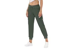 JINSHI Pantaloni Donna Cargo Pantalone Lungo Sportivo Leggero Lavoro Jogging Pant con Tasche