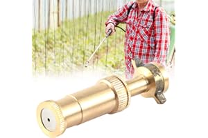 PSSOPP Hffheer Sprayer Nozzles G1/4 Retractable Brass Single Spraying Nozzles Head Atomization Cooling Nozzle for Knapsack Sprayers