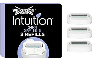 Wilkinson Sword Intuition Dry Skin ostrza do golenia dla kobiet, 3 sztuki