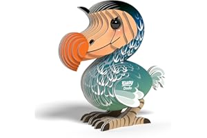 EUGY 100 Dodo. Eco-Friendly 3D Paper Puzzle Fantasy