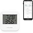 YoLink Smart Wireless Temperature & Humidity Sensor, Wide Temp Range (-22 to 158 Degree) for Freezer, Fridge, Green House