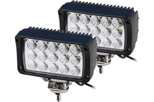 WELLIT 2x45w Led Arbeitsscheinwerfer Flutlicht Reflektor Worklight Scheinwerfer Arbeitslicht Offroad 12v 24v