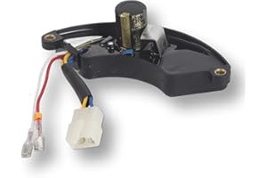 NATUDECO 5-6.5KW AVR Régulateur de tension Générateur d'essence monophasé Stabilisateur de style demi-lune Redresseur automatique Accessoires industriels pour groupe électrogène diesel