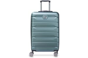 DELSEY PARIS - AIR Armour - Valise Moyenne Rigide Extensible - 68x44x32 cm - 77 litres - L - Vert