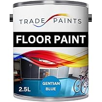 T A Paints Ltd Non Slip Floor Paint 1L BS 18 E 53 Blue Hard Wearing - View #7