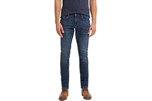 MUSTANG Herren Jeans Oregon Tapered Fit Stretch Denim Hose 99% Baumwolle Blau Grau Schwarz W30 - W40